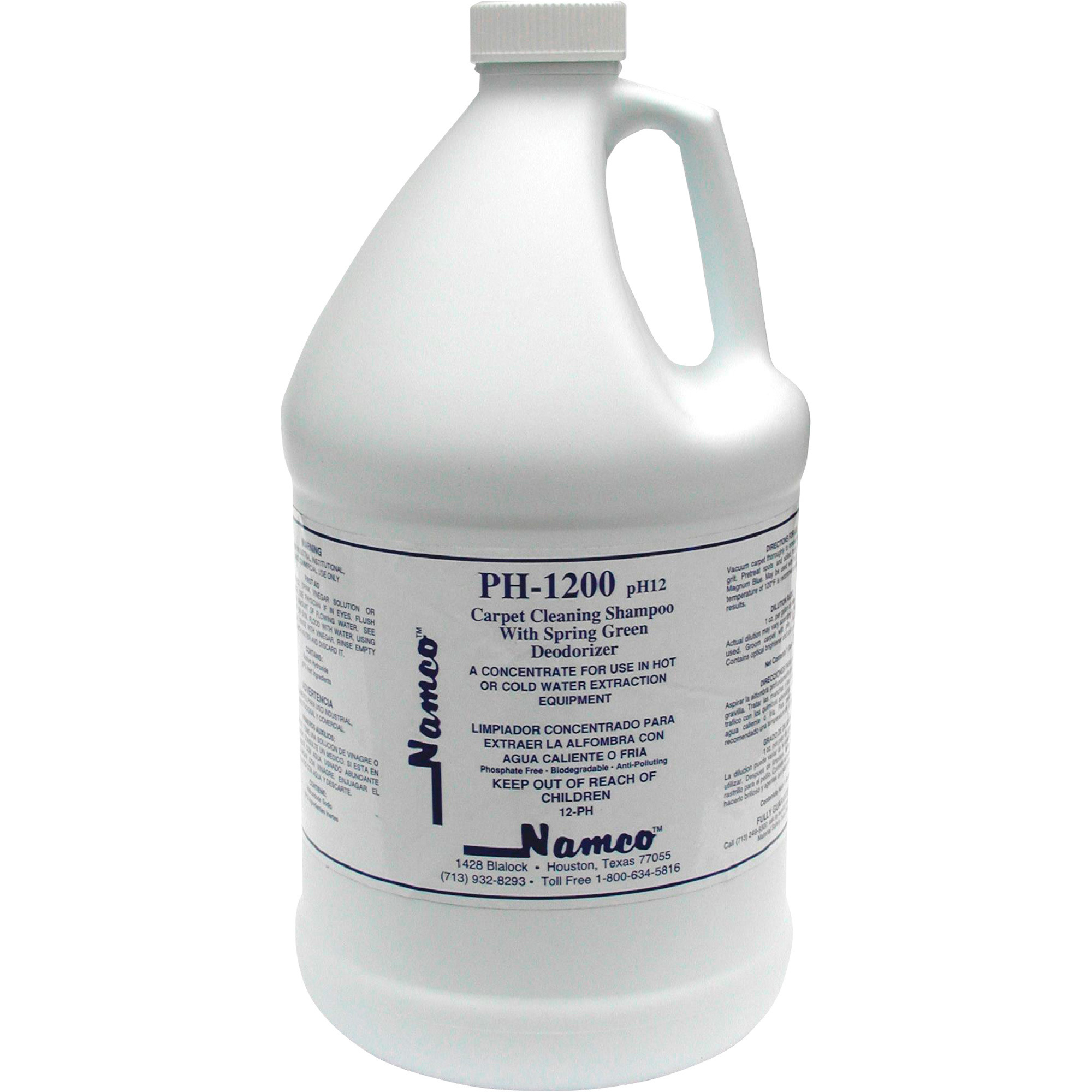 Namco Carpet Cleaning Shampoo with Deodorizer, 4-Pk., 1-Gallon Concentrate, Model# 2033A-1